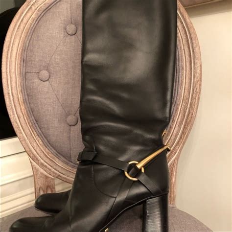 gucci lifford boots|gucci high heel boots.